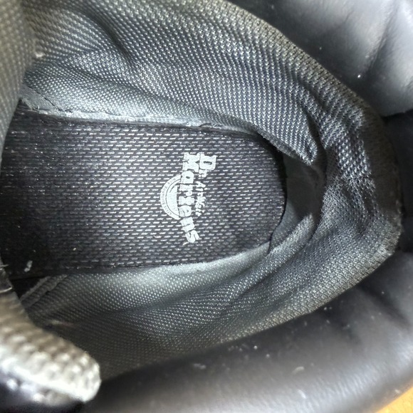 Dr Martens Cartor Mens Boots Size 11 Black Leather Lace Up - Picture 10 of 11